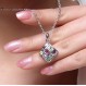 Цветно дамско колие от Swarovski Elements